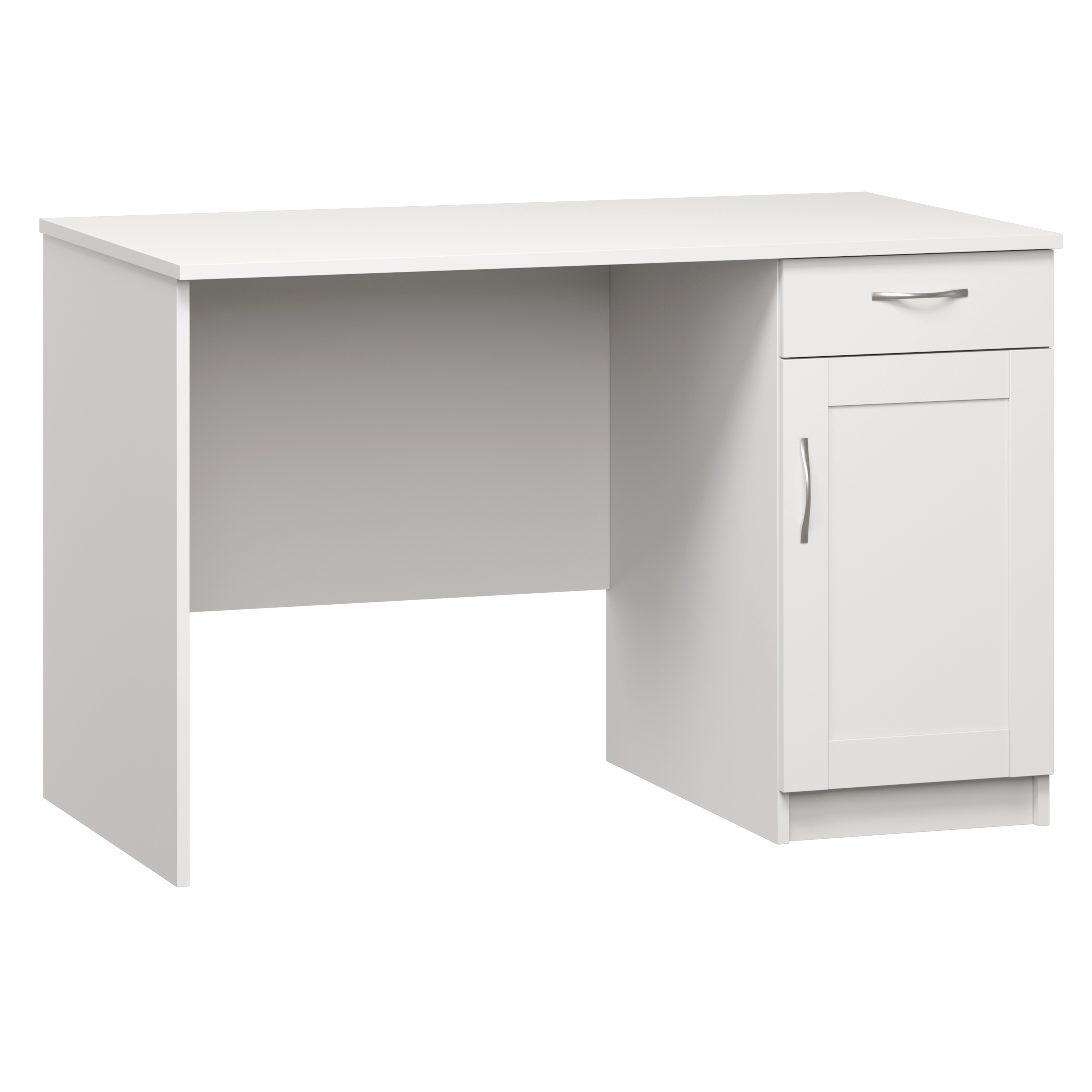 Стол письменный КАСТОР 116х65 RU белый (с одним ящиком)