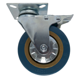 Опора колесная D-100мм, поворотная (8/40)