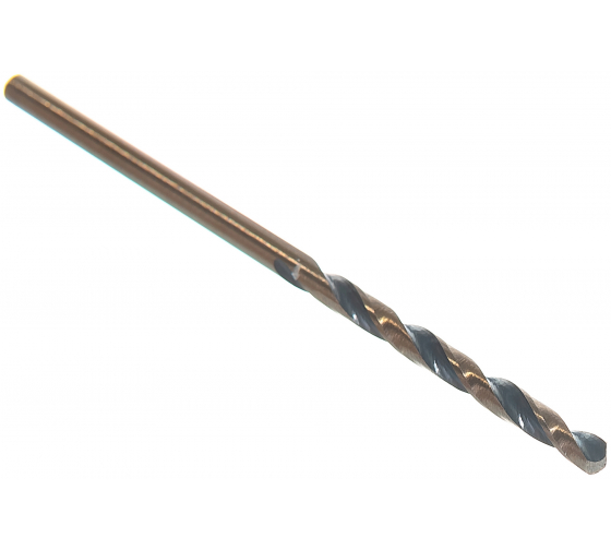 Сверло по металлу Ritter EC 2,5 мм (HSS-G M2 Gold&Black) DIN 338 RN (2 шт в блис) (1000/250/1)