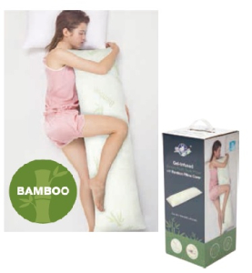 Подушка "Подружка" ППУ, 132х40см, с эффектом памяти и охлаждения