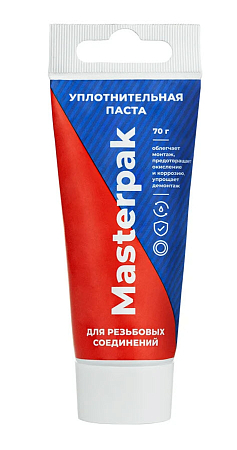 Паста уплотнительная (вода, пар, 70 г) Masterpak, туба