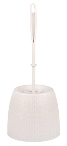 Комплект д/туалета "Вязаное плетение" бежевый (20) (Ал)