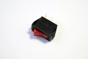 Переключатель клавишный IRS-101-1C3 RED 1-0