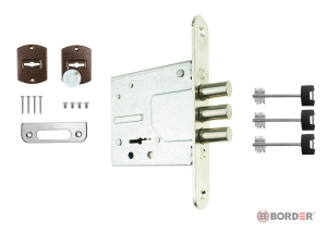 Замок врезной САМ ЗВ8-8 3кл. (комплект) (20)