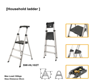 Стремянка Step стальная, 4-ступенчатая (1)