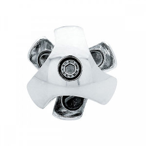 Держатель краб для 3-х труб Tech-Krep, хром, правый (1 шт) (5)