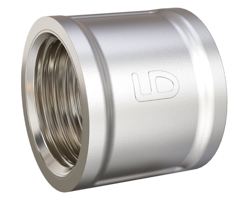 Муфта LD Pride (1") ВР латунь никель (30)