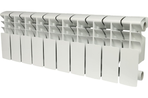 Радиатор алюминиевый Rommer Plus 200 10 секц. (Вт 83)(_1_)