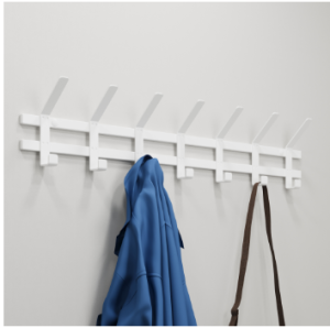 Вешалка настенная "ТОРОНТО 7" (Белый)