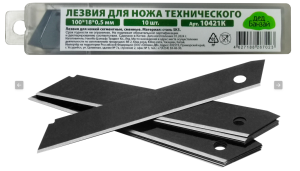 Лезвия SK5 чёрное д/ножа техн (20/300) 10 шт, 100*18*0,5мм ДБ