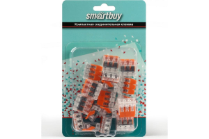 Компактная соединительная клемма 3-х проводная с рычажками(20)