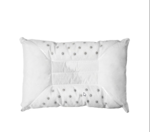 Подушка ортопедическая 50*70 с магнитными аппликаторами и семенами кассии, перкаль, Sonnet