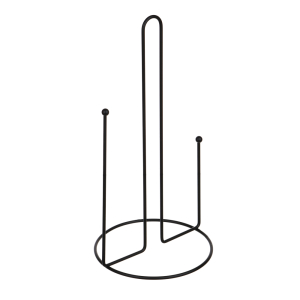 Подставка для бумажных полотенец, 16х30см, черный цвет VETTA