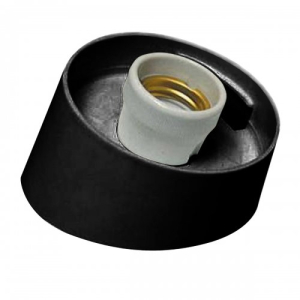 Основание для садово-парковых светильников Е27 черный наклонный UFP-A04AE BLACK(__)