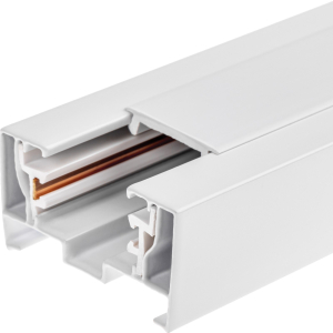 Шинопровод трек однофаз ARTLINE 2м алюм/медь с держат с пластиков планкой бел 59784 5 Ritter