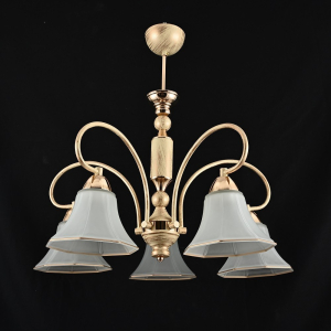 Светильник потолочный 13140/5WG+FGD WT классический (11м2)