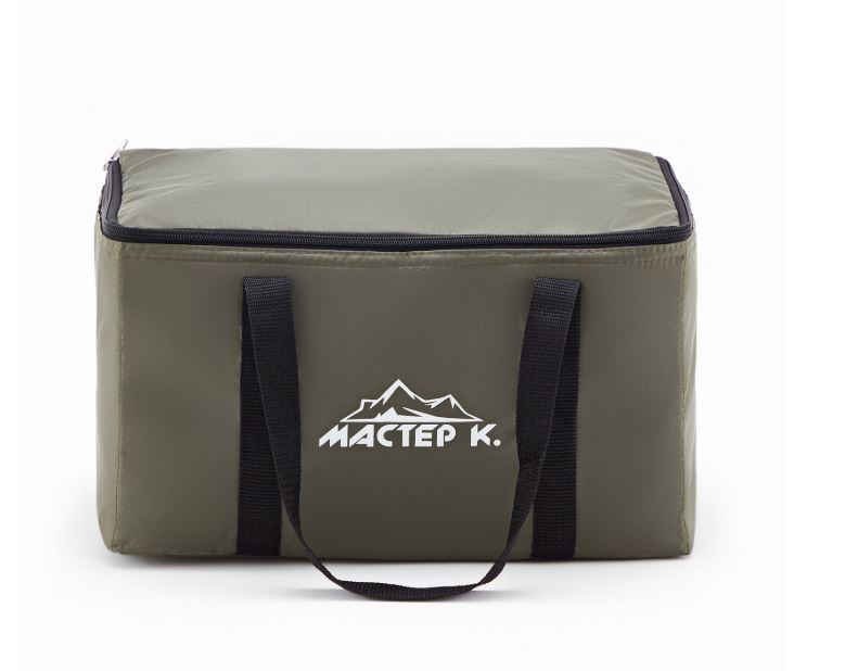 Термосумка и аккум.холода "Мастер К", 25 л, 40х24х24 см, хаки 