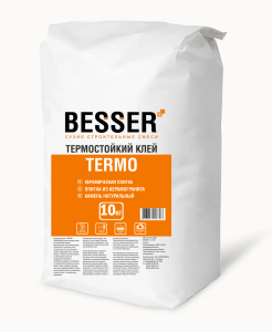 Клей для плитки "ТЕРМО" ТМ BESSER 10 кг (1)
