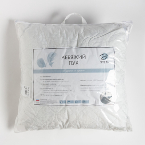 Подушка «Этель» Лебяжий пух искусс, 70×70 см