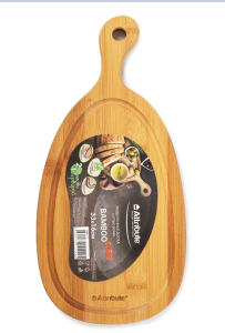 Доска разделочная BAMBOO CURVE 33х16х1.5см