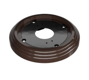 Рамка 1-местная пластиковая, коричневый, УСАДЬБА