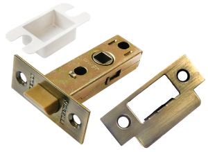 Защелка дверная L6-45 AB (ст.бронза) (100)
