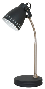 Светильник настольный на подставке под лампу накаливания 60ВТ, 220-240 В, НТ-805 BN черный
