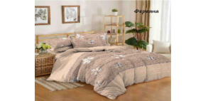 КПБ Butterfly Люкс бязь 2 сп., 2 нав 70*70, прост 215*180, подод 215*175 рис Фергана