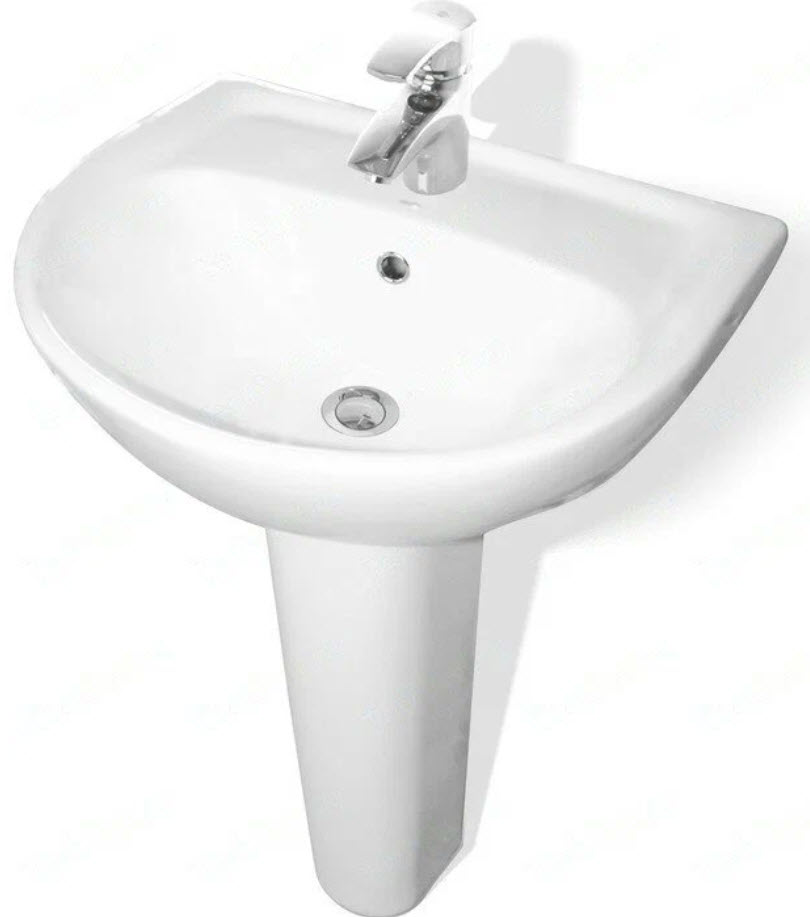 Раковина с пьедесталом Sanita Эталон 55   (__)