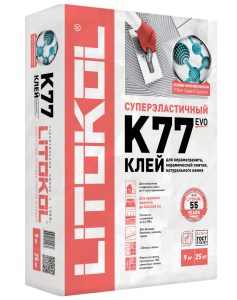 Клей 25кг эластичный SuperFlex K77 C2 TE S1 (54)