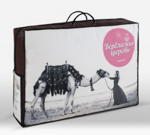 Одеяло Camel 140х205 тик 100% хлопок (Ивш)