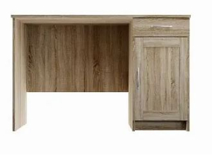 Стол письменный КАСТОР 116х65 RU сонома (с одним ящиком)