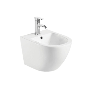 Биде подвесное KOLLER POOL ROUND RN-0495-B (горизонтальный выпуск, фарфор, белый, длина чаши-52см)(_