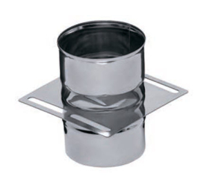 Площадка монтажная одностенная (430/0,8 мм) Ф200 (уп.3 шт.)