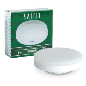 Лампа cветодиодная 6W 4000K GX53 Feron Saffit (10/100)