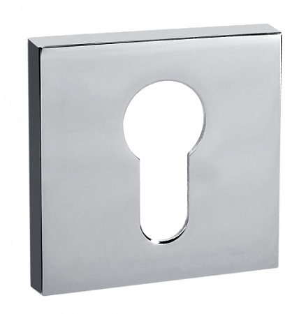 Накладка на цилиндр квадр. Puerto SLIM 03 хром блестящ. (10)