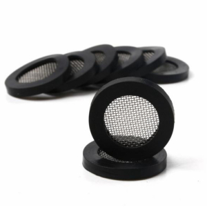 Прокладка резиновая/силикон 1/2" с сеткой(__)