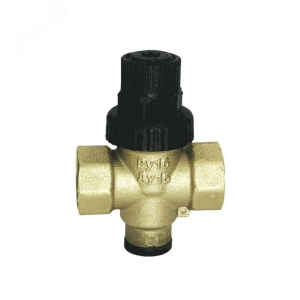 Регулятор давления 1/2 с отводом для манометра с пластиковой крышкой(__)