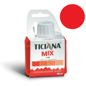 Колер универс. Ticiana Mix Красный 80мл (12)