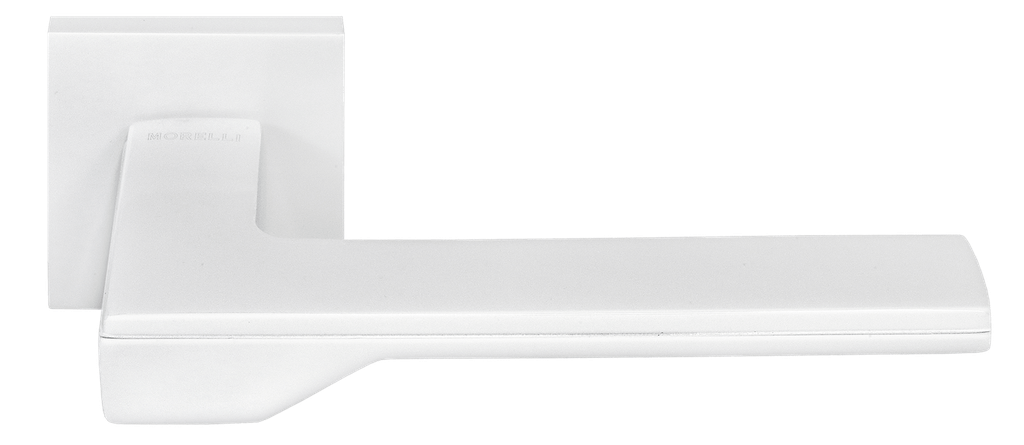 Ручки дверные DIY MH-49-S6 W, квадр накл 6мм, белый