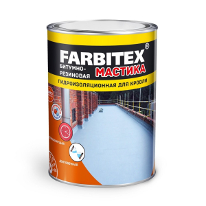 Мастика битумно-резиновая (4 кг) Farbitex (4)
