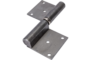 Петля гаражная на площадке 140х20х47 под крепеж, правая (10)