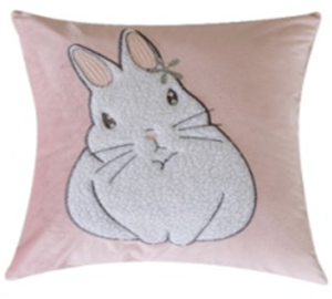 Подушка декоративная  45*45  Милый заяц
