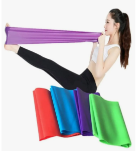 Лента эластичная для йоги и пилатеса, 150х15х0,035смSILAPRO