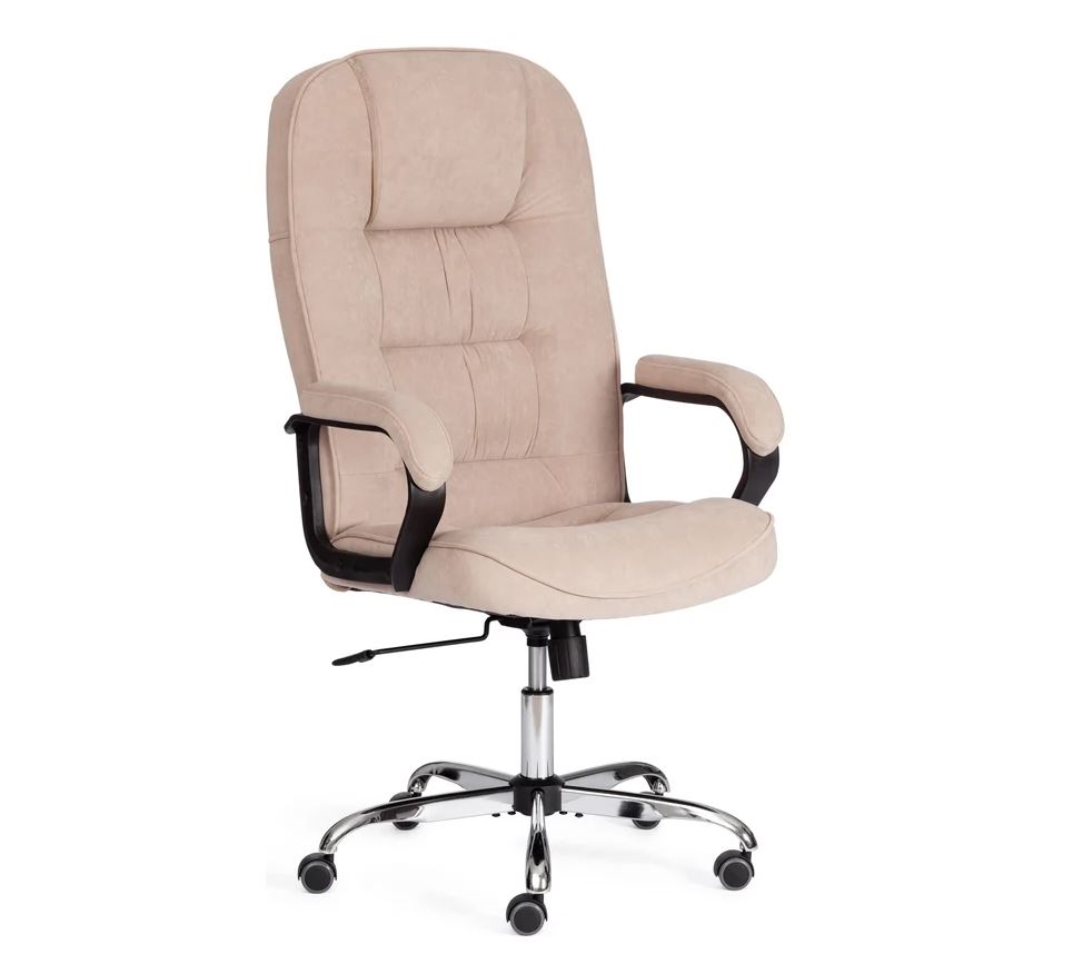 Кресло СН9944 (22) хром [флок , бежевый, 7]															