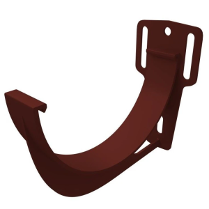 Кронштейн желоба, шоколадный GL Standart 120/87 ПВХ (100)