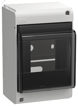 Корпус пластиковый КМПн-4 UNION Mini IP30 белый IEK