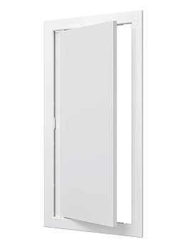 Люк ревизионный AD фланец 196х396 нажимной 218х418 пластик AURAMAX (20)