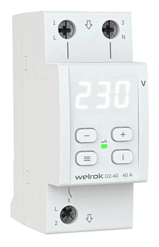 Реле напряжения welrok D2-40