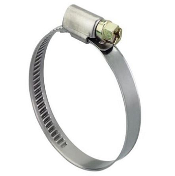 Хомут 70-90 червячный нерж.сталь ERA PRO (80)